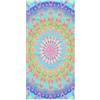 LOMDEM Grande Teli Mare Microfibra Etnica Bohemian Mandala Donne Ragazze Telo da Bagno XL XXL Asciugamano Sportivo Nuoto Surf Viaggio Campeggio Coperta Beach Towels (Blu,100_x_180_cm)