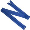 Aerzetix - Set di 5 Cerniere a Spirale N°5 75 cm Separabili con Cursore - Metallo, Nylon Poliestere - Cucitura e Riparazione creazioni Tessili - Colore Blu