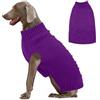 IECOii Maglione per cani di grandi dimensioni, per cani maschili, femminili, senza maniche, neutro, spesso, caldo, XL, per Natale, giorno del Ringraziamento, Halloween, Beagle Corgi, maglione per cani
