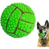 Generic Palla dispenser di cibo per cani, dispenser per dentizione, giocattolo stimolante per animali domestici, giocattoli per cuccioli resistenti ai morsi, per addestramento e gioco di cani di piccola e