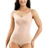 momcozy Body Modellante Donna con Coppe Imbottite, Pancia Piatta, Tessuto Senza Cuciture, Ideale Post Parto e Uso Quotidiano