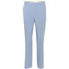 Part Two Women's Trousers Straight Legs Midrise Waist Regular Fit Press Pleats, Pantaloni da Donna, Faded Denim,