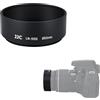 JJC Paraluce universale universale in metallo da 55 mm a vite per obiettivi con filettatura da 55 mm, come per obiettivi Nikon AF-P DX Nikkor 18-55mm f/3.5-5.6G Sony 85mm f/2.8 Alpha A-Mount Standard