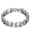 ZENSE - Bracciale a catena Biker in acciaio inossidabile da uomo ZB0344
