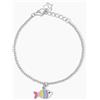 Mabina Gioielli - Bracciale Bambina - Bracciale in argento con pesciolino smaltato - 533677
