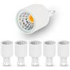RuLEDne LED G9 3W Bianco Sostituisce 30W Lampadina Alogena 300 Lumen Lampadina LED G9 Bianco Caldo 2700K Faretto LED 24° Angolo del Fascio G9 Lampadina LED 85Ra Senza Sfarfallio No Dimmerabile Confezione da 5