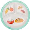 AIDUCHO Piatto di controllo porzioni in resina per dieta equilibrata, piatto con suddivisione per adulti e adolescenti per promuovere una dieta sana, piatto in melamina, piatto dietetico, piatto per