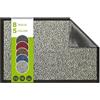 SQUATCH® | Tappeto d'ingresso interno | Zerbino resistente e antiscivolo | assorbe l'acqua e raccoglie lo sporco | facile da pulire | Collezione MARS (Beige, 40x60cm)