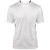 Conquest Os T-shirt sportiva con retro in micromesh bianco