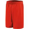 Conquest Os Pantaloncino sportivo in poliestere rosso