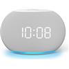 Reacher Auto Dimmable Sound Machine Alarm Clock with Night Light, 20 Soothing Sounds, LED Digital Display, Sleep Timer, Precise Volume Control, White Noise Soother for Baby, Adults, Bedrooms