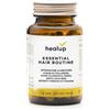 Healup Essential Hair Routine | Integratore Capelli - Collagene Marino con Acido Ialuronico - Ferro - Zinco - Vitamine per Capelli | Pelle Luminoso - Integratore Pelle - Confezione da 60 Capsule