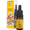 Gorilla Grillz Olio di CBD 10% con estratto di Melissa e vitamina D | 10ml | 1000mg di CBD puro | Olio di cocco MCT biologico | Olio di canapa 100% biologico | Olio di CBD con 0% THC (10% CBD)