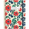Miquelrius - Agenda 2026 vista settimanale, Simile A5+ (155 x 213 mm), Pianificazione settimanale, Copertina rigida cartone, Spirale, Chiusura elastica, Carta 80 g/m², ES-EN-PT, Anemone