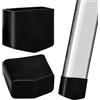 MHDJQ Piedini per Scala in Gomma Diametro Interno 40 x 20 mm Piedini per Scale Alluminio Piedi per Scala Antiscivolo per Scaletta 2Pcs (2Pcs)