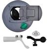 YUCKMZ Meccanismo di chiusura per serbatoio fecale compatibile con Thetford Toilette C400 C500 3233206