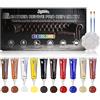 StinkBlitz Kit Riparazione Pelle, 10 Colori Crema di Riparazione Pelle, Ripara Pelle Divano Liquid, Kit Riparazione Pelle Auto,per Riparazione di Graffi e Crepe Pelle Divani sedili Auto e Giacche