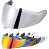 VCOROS Visiera Casco Moto per Shark SKWAL i3/RIDILL 2/ D-SKWAL 3,Sostituzione della Visiera della Lente del Casco del Parabrezza del Motociclo,Lente Per Visiera Per Casco (Cromo Argento)