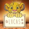 WONDEE Disney Lampada Re Leone Simba Bambini Personalizzata Con Nome - Lampada Luce Notturna Bambini Simba, Regali Neonato e Regalo Battesimo Bimbo e Bimba, Disney idee Regalo Re Leone
