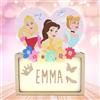 WONDEE Disney Lampada Principesse Disney Bambina Personalizzata Con Nome - Luce Notturna Bambini delle Principesse Aurora Bella Addormentata, Belle et Cerenentola, Regali Neonato e Battesimo Bimba