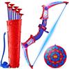 Mirthigig Giocattoli Bambino Set con Luci LED Rosse e Blu, Zainetto Supercool e Bersaglio, Giocattolo Gioco Bambino 3-12 Anni, Giochi Bambini 3 4 5 6 7 8 10 Anni, Regalo Bimbo 3 4 5 6 7 8 9 10 Anni Maschio