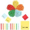 BEIMEIII Tombola Set di 300 pezzi senza vincere 1 - 300 colpi sciolti Tombola Tombola, senza rotoli misti, numerati per feste e tempo libero