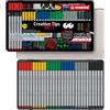 STABILO Creative Tips - Set di punte multiple - ARTY - Scatola in Metallo da 30 - CLASSIC - 6 colori assortiti