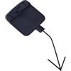 Generic Tappo di copertura per paraurti anteriore con gancio di traino 5F0807241 adatto per Seat Leon 5F 2013 ~ 2017 5F0807241A, 5F0 807 241