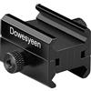 Dowesyeen Adattatore Picatinny Rail, Alluminio Adattatore del Carrello della Canna per Installazione Mirino Laser Picatinny/Weaver,Tutto per la Caccia