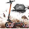 OneSportWay Kukirin G3 Pro Monopattino Elettrico, E Scooter Elettrico Adulti da Doppio Motore e 52V 23.4Ah Litio Batteria Rimovibile, Doppio Ammortizzatore e Freno Idraulico, G3 Pro per Tutti i Terreni 150 kg