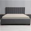 Gilania - Lenzuolo con angoli elasticizzati 100% Percalle di Puro Cotone di Alta Qualità - Matrimoniale 170x200 - Altezza 25 cm - Collezione Lecti (Avorio)