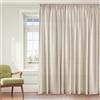 PONY DANCE Tenda Camera da Letto con Fettuccia 200g/m² Tende Lino per Interni Tende Moderne per Soggiorno Curtain Salotto 1 Pezzo L 300 x A 245 CM, Beige Chiaro