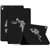Generico DayQiQiPu Custodia per Apple iPad Air 3 2019/ iPad Pro 10,5 Pollici 2017 in Pelle PU Serie Motivo Astronauta Custodie Protettiva, Cover Ultra-Sottile con Supporto a Flip e Auto Wake/Sleep,03