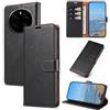 KKEIKO Cover per Honor Magic7 Pro 5G, Antiurto Custodia in PU Pelle con Blocco RFID, Magnetico Protettiva Cover per Honor Magic7 Pro 5G, Nero