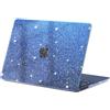 eleger Cover brillantini compatibile con MacBook Air 13 pollici M5 M4 M3 M2 [Colore coordinato con il Mac], modello 2026 2025 2024 2022, Custodia rigida in plastica per MacBook Air 13,6, Mezzanotte