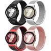DMVEIMAL Cinturino Nylon per Samsung Galaxy Watch 7/6/5/4/FE 40mm 44mm/Watch 3 41mm/per Amazfit Gts 2 Mini/2/Gtr 4/Bip U Pro/Bip 3 Pro,20mm Cinturini 4PCS Sport per Smartwatch 6 Classic 47mm 43mm/5 Pro 45mm