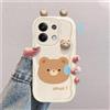hdqICase Custodia Cartone Animato 3D Compatibile con Xiaomi Redmi Note 13 5G Cover Silicone Antiurto Alla Moda