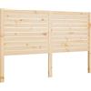 vidaXL Testiera per Letto 126x4x100 cm in Legno Massello di Pino