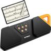 STRICH Page Turner - Pedale senza fili per strumenti musicali, in gomma antiscivolo, portatile, silenzioso, ricaricabile, per iPad, tablet, telefono, super-lunga durata, SPT-10X