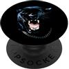 Generic Ruggente Angry Panther Jungle Urbano Grande Gatto Selvaggio PopSockets PopGrip Adesivo