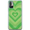 BABACO ERT GROUP custodia per cellulare per Xiaomi REDMI NOTE 10 5G / POCO M3 PRO originale e con licenza ufficiale, modello Hearts 007 adattato alla forma dello smartphone, custodia in TPU
