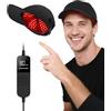 DIWUEO Cuffia per la crescita dei capelli con luce rossa, 200 perle di lampada a LED, 460nm, 850nm, 940nm