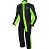 Rebelhorn Travel Tuta antipioggia nera e giallo fluo, XL