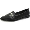 qibusleen Confortevole Pelle Scamosciata Slip On Loafer Flats per Donne Casual Lavoro Scarpe Piatte Donna Punta Penny Loafers Ufficio Driving Ballet Flats - 38