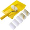 ZDL Rullo Pittura Piccola,Rullo per Pittura,Set Rotolo Di Vernice,Set Pittura,Set Rullo Pittura,Viene Fornito con Vassoio,Pennello