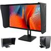 BONJUME Parasole Per Monitor, Parasole Regolabile Per Monitor Da 17-27 Pollici Per Dell Hp Viewsonic Philips Samsung Lenovo Asus Lg Eizo Nec Acer Accessori Per Computer Portatili E Desktop