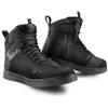 SHIMA REBEL 2.0 Scarpe Moto Uomo Pelle Ventilata Estive Scarpa Sneakers Proteggi Touring Protezione Cerniera Laterale Suole Antiscivolo Estate Abbigliamento (Uomini, Ventilato Nero, 45)