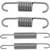 ECSiNG 2 Set di Cavalletti Centrali per Scooter con Molla in Acciaio Inossidabile da 87 Mm/83 Mm per Scooter