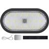 Generic Luci interne per auto,Luci interne per tetto a soffitto per auto, Illuminazione ambientale per auto ricaricabile tramite USB con 6 colori, Luci posteriori per ciclismo, luce notturna a LED per interni