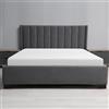 Gilania - Lenzuolo con angoli elasticizzati 100% Percalle di Puro Cotone di Alta Qualità - Matrimoniale 170x200 - Altezza 25 cm - Collezione Lecti (Bianco)
